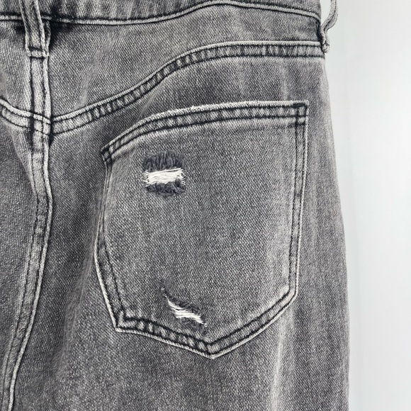 PacSun Faded Black Ripped distress Mom Jeans size 28 - Picture 8 of 11